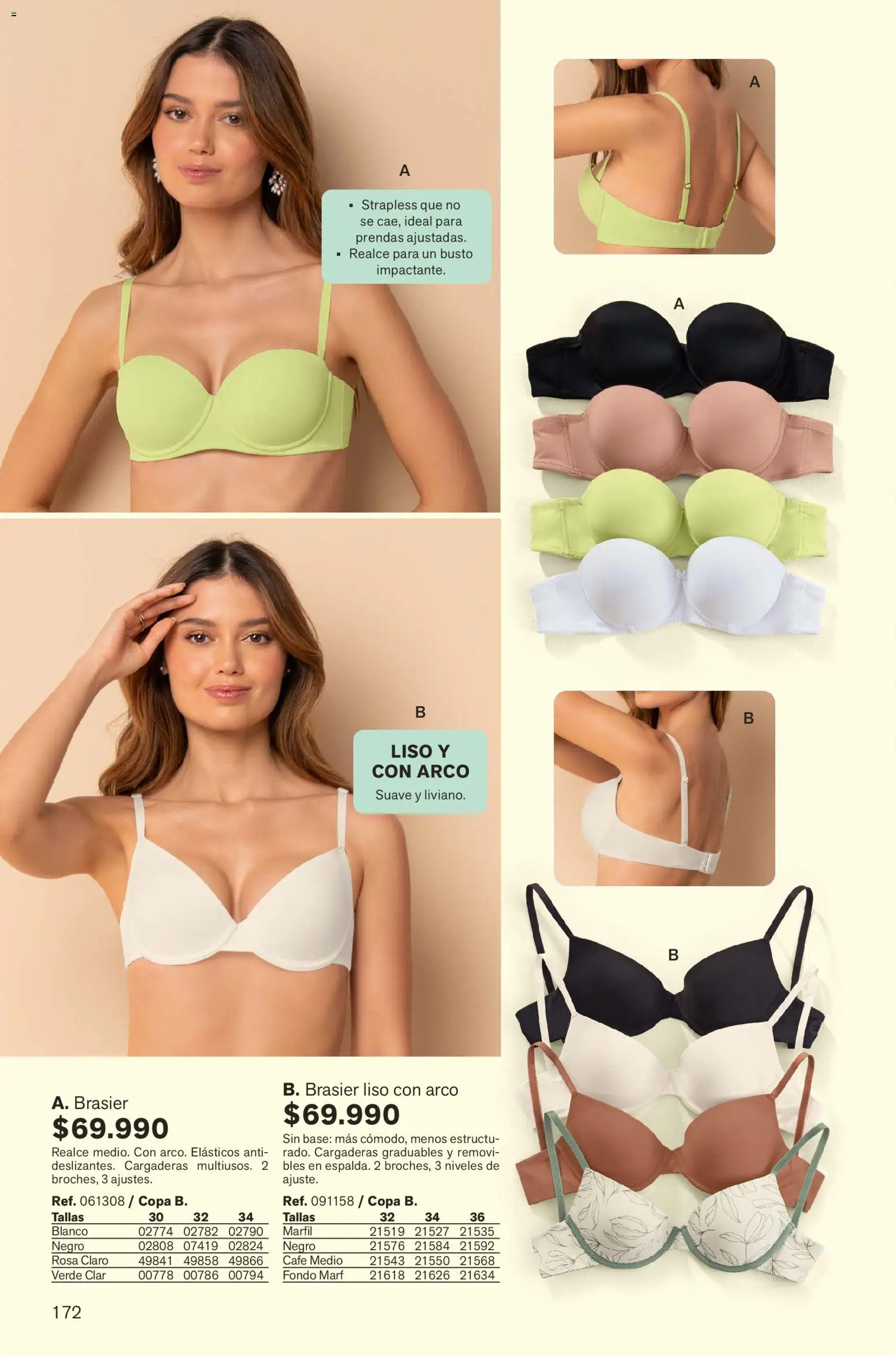 Leonisa revista - valida desde el 01.02.2026 | Página: 172 | Productos: Brasier, Café
