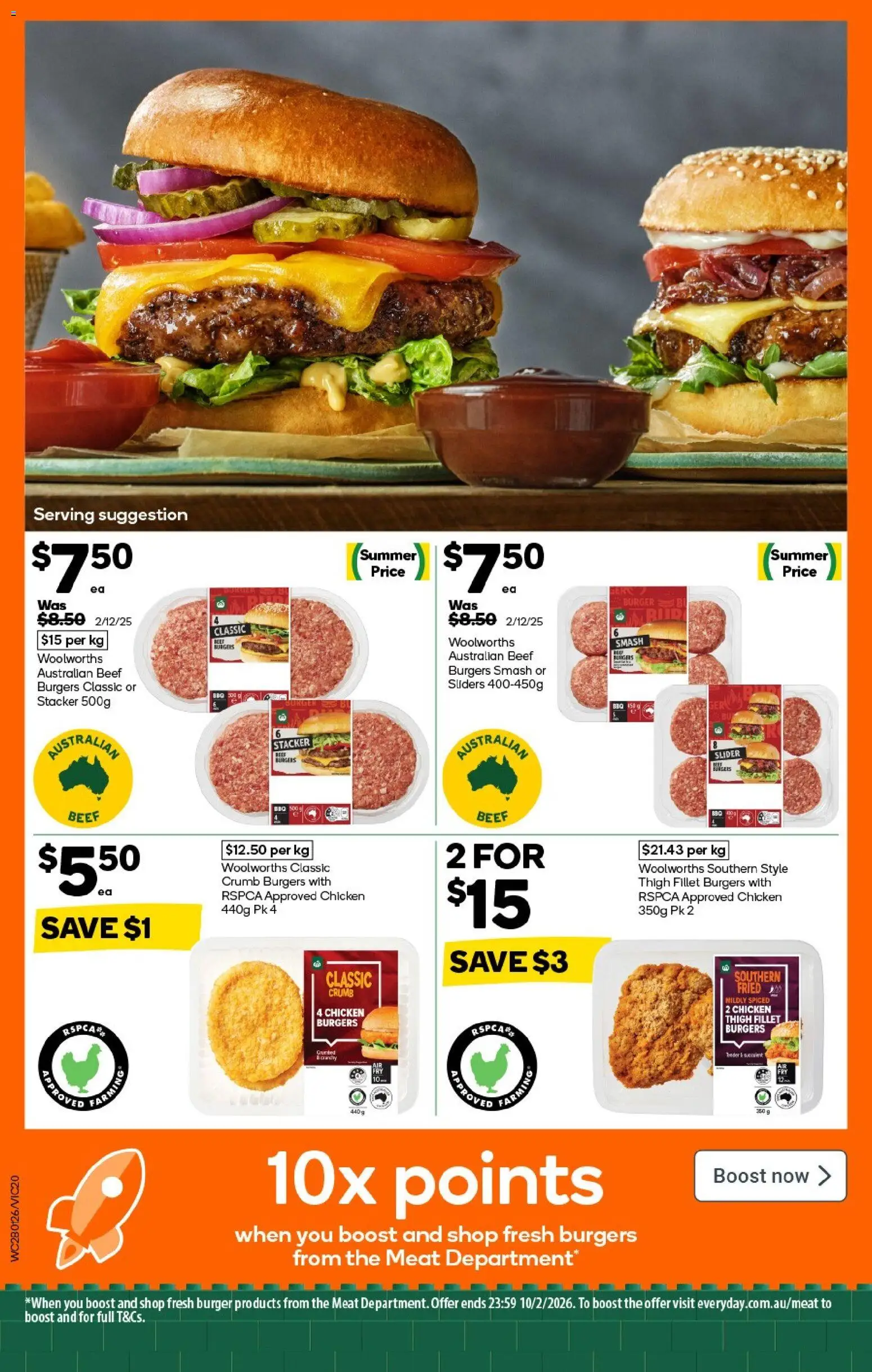 Woolworths catalogue - valid from 28.01.2026 | Page: 20 | Products: Chicken, Beef, Meat