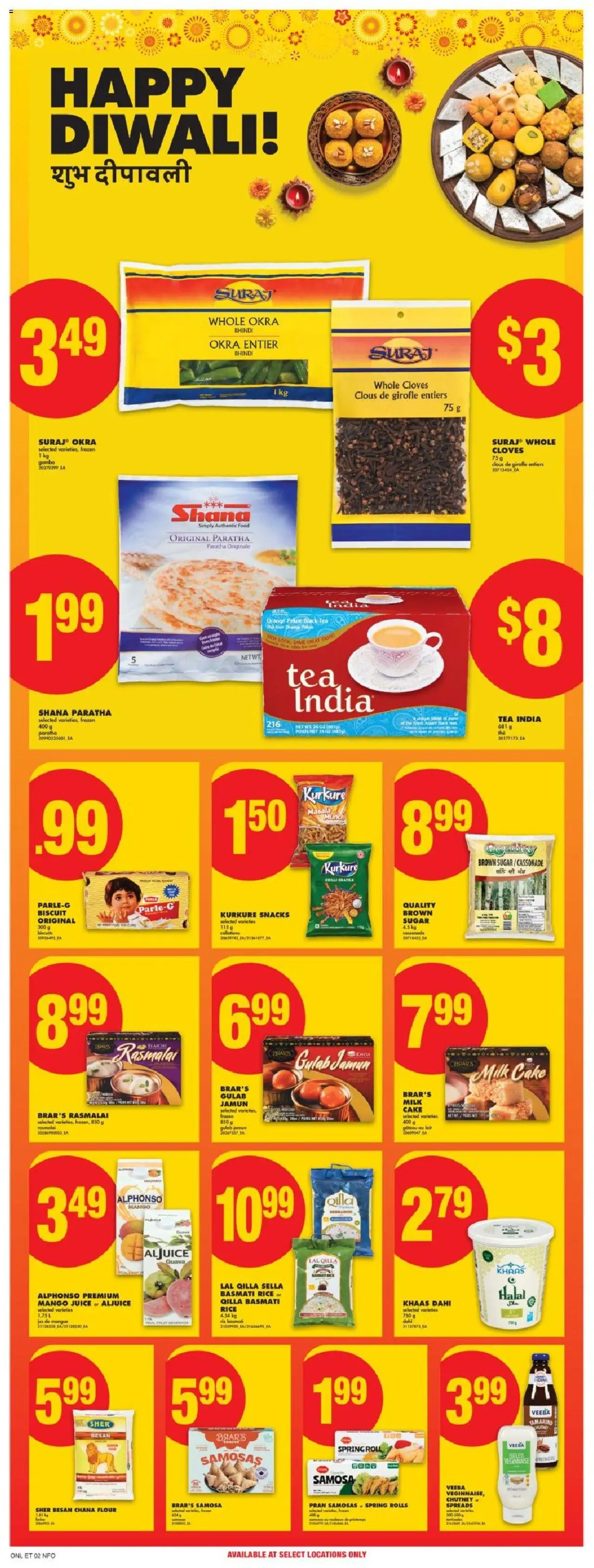 No Frills flyer valid from 18.09.2025 | Page: 15 | Products: Rice, Tea, Milk, Juice