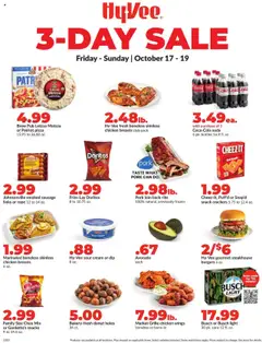 Preview of HyVee weekly ads valid from 17.10.2025