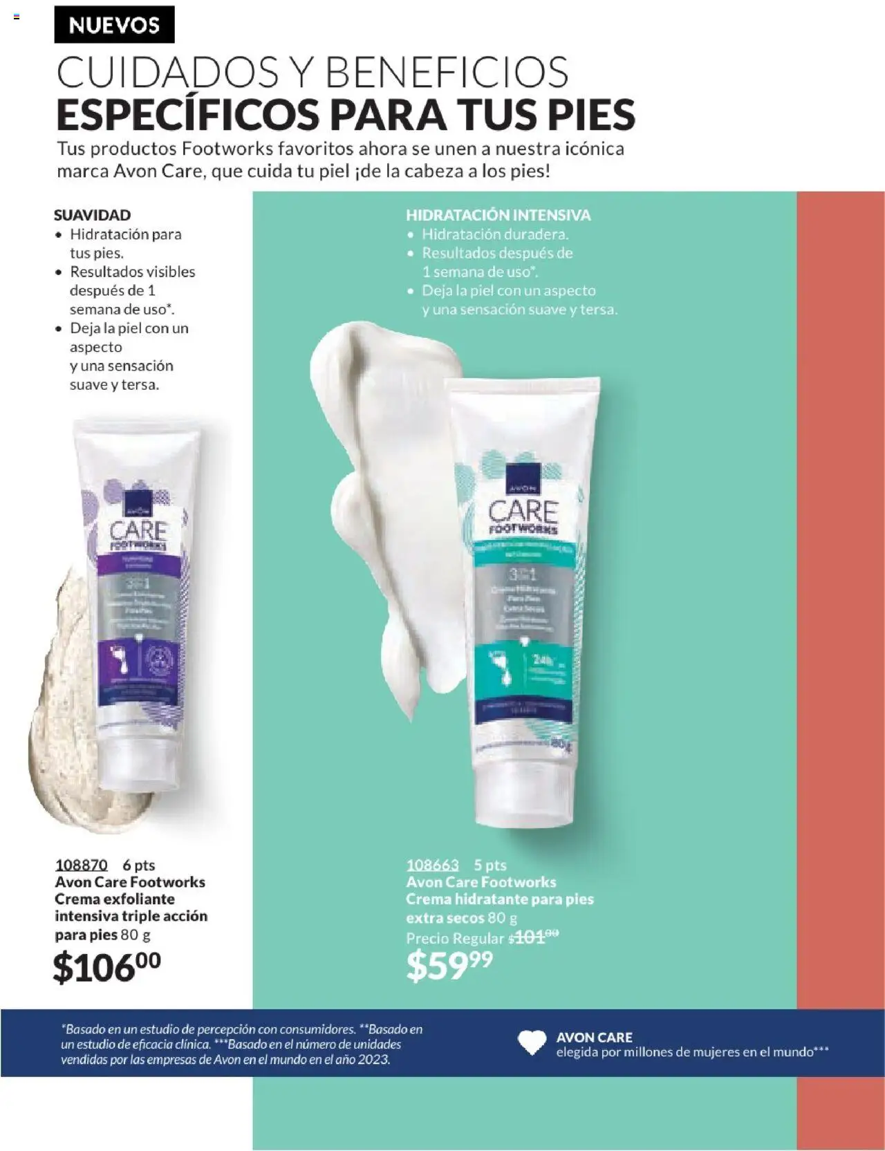 Nuevas ofertas de AVON válidas en toda la República Mexicana desde el 17.03.2025. ¡Encuentra las mejores ofertas en AVON campaña 7 2025! | Página: 205 | Productos: Crema