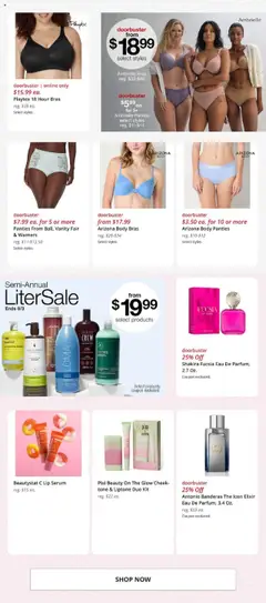 JCPenney Weekly Ad - valid from 14.07.2025 | Page: 6 | Products: Shampoo, Tea, Panties