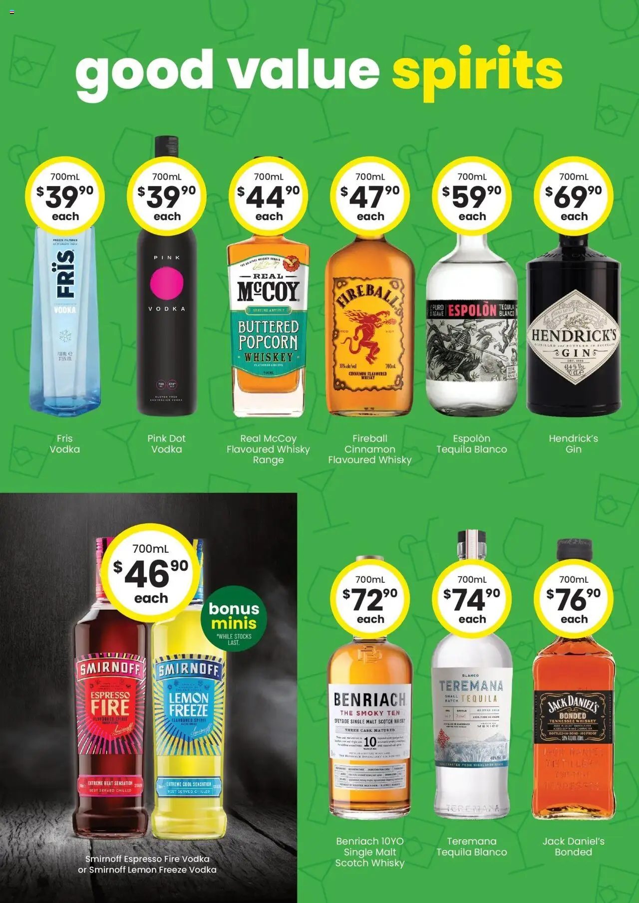 The Bottle-O catalogue - valid from 06.10.2025 | Page: 4 | Products: Vodka, Vest, Lemon, Scotch