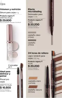 Vista previa Natura - Catálogo Ciclo 15 válido desde el 01.10.2025 | Página: 118 | Productos: Pincel, Serum, Delineador