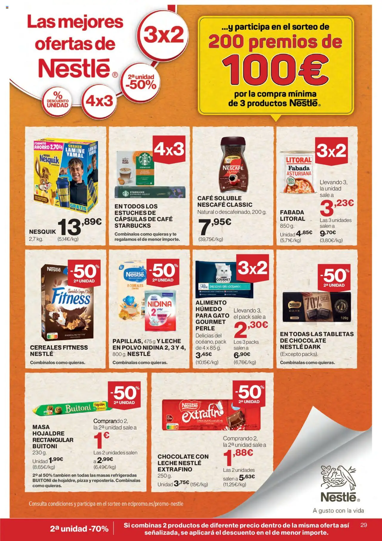 Nuevas ofertas de El Corte Inglés válidas en toda la República Mexicana desde el 25.09.2025. ¡Encuentra las mejores ofertas en El Corte Inglés - Catálogo Que necesitas hoy! | Página: 31 | Productos: Leche, Chocolate, Pizza, Té