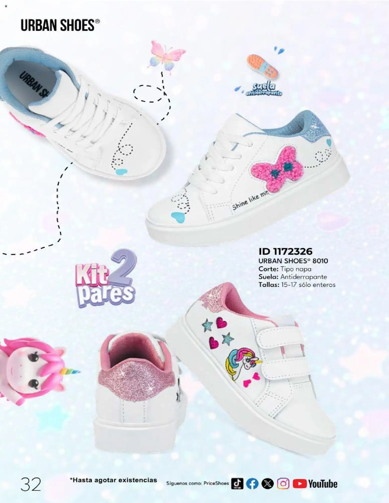 Nuevas ofertas de Price Shoes válidas en toda la República Mexicana desde el 06.12.2025. ¡Encuentra las mejores ofertas en Price Shoes catálogo Bebés! | Página: 32