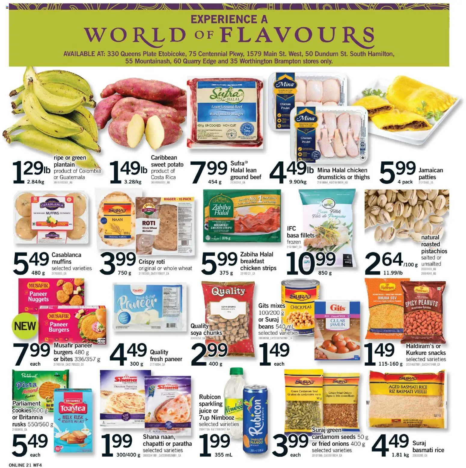 Fortinos flyer valid from 02.04.2026 | Page: 21 | Products: Beef, Milk, Juice, Chicken