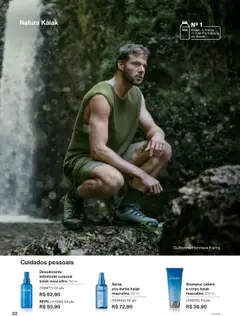 Natura Folheto - válido de 09.09.2025 | Página: 22 | Produtos: Shampoo, Hidratante corporal, Desodorante