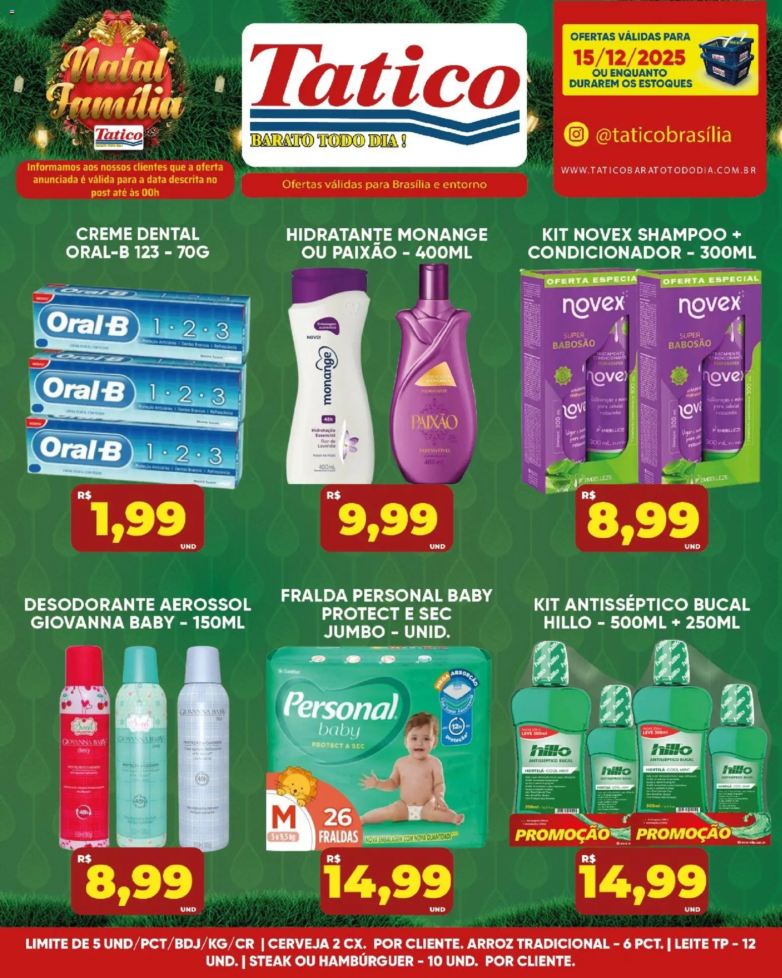 Tatico Folheto - válido de 16.12.2025 | Página: 26 | Produtos: Leite, Creme, Fraldas, Sal