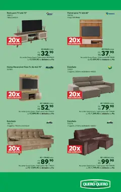 Lojas Quero-Quero - Ofertas atuais - Pré-Visualização do folheto da loja Lojas Quero-Quero, válido de 04.02.2026 | Página: 10 | Produtos: Tv, Rack
