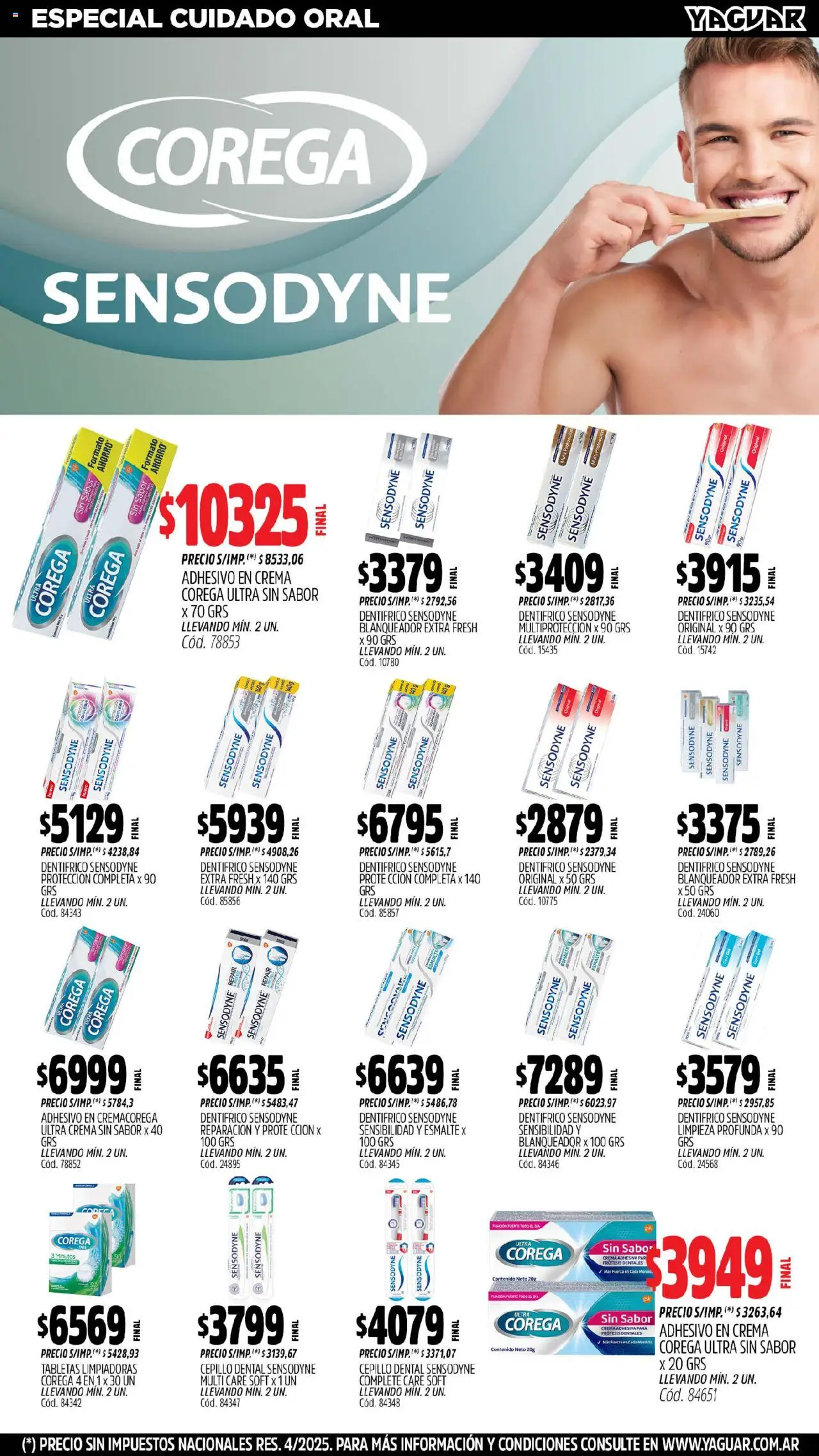 Yaguar - Jujuy │ válido desde el 01.09.2025 | Página: 29 | Productos: Cepillo, Crema