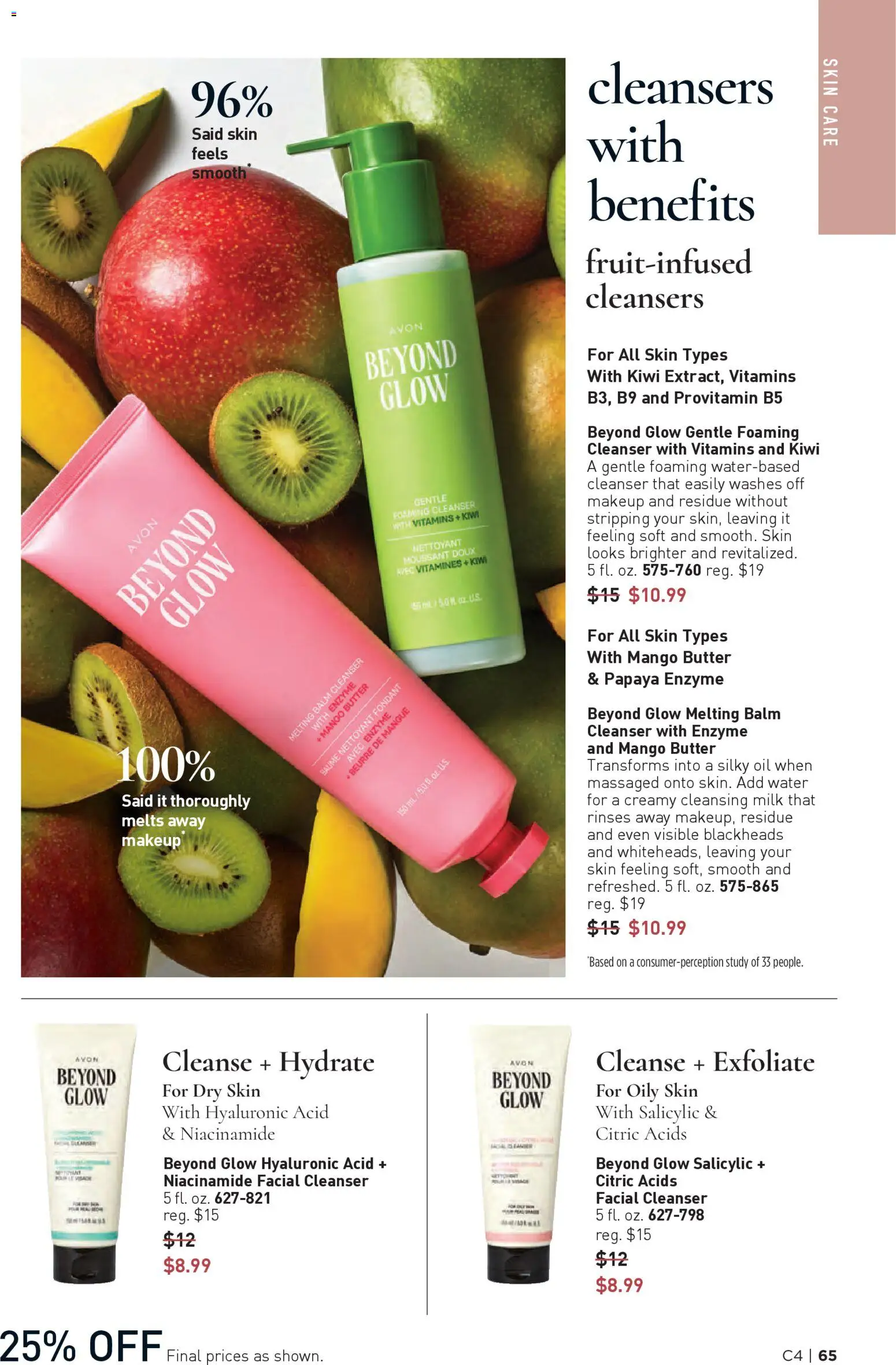Avon Brochure - valid from 11.02.2026 | Page: 65 | Products: Milk, Butter, Water, Mango