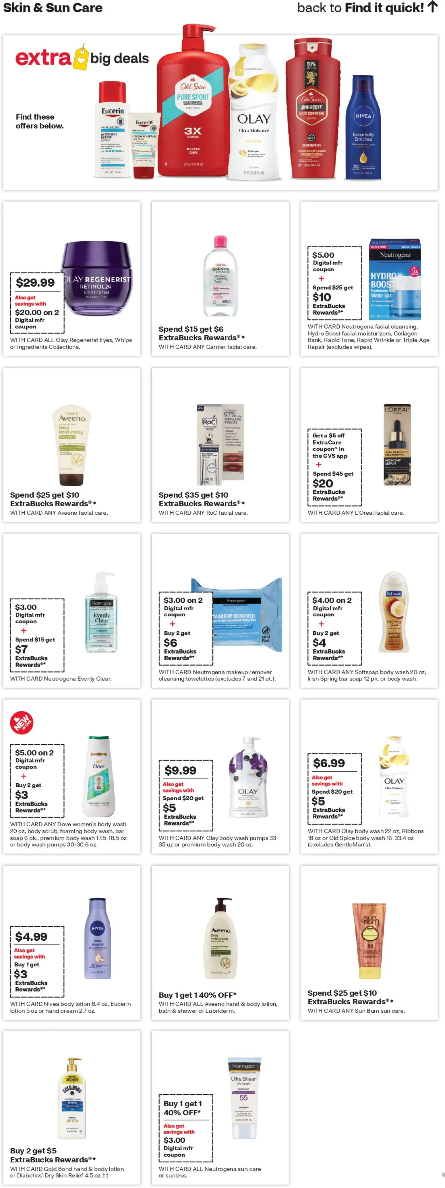 CVS Pharmacy Weekly Ad - WA - valid from 15.03.2026 | Page: 12 | Products: Bath, Shower, Hand cream, Soap