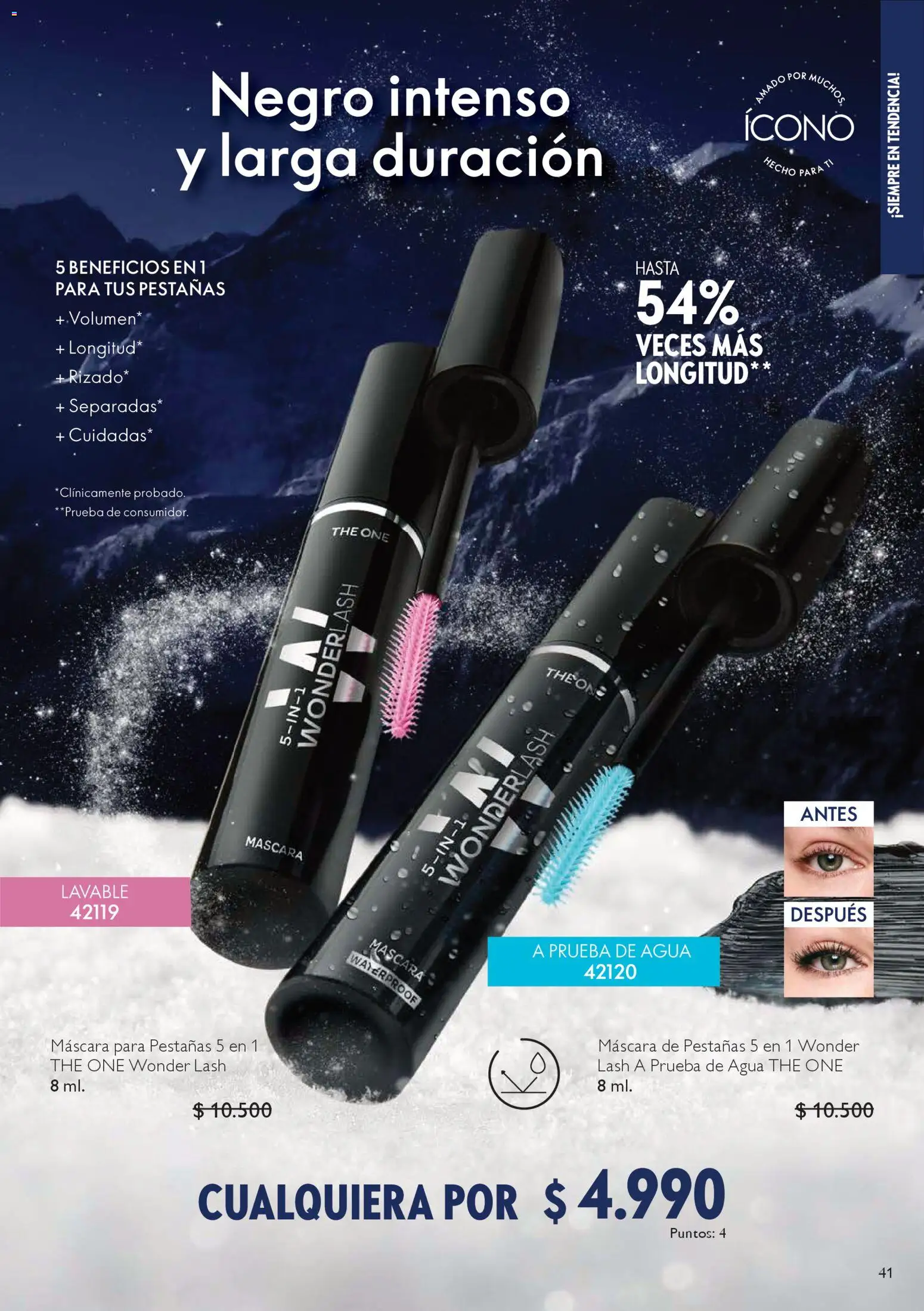 Oriflame catálogo │ válido desde el 06.12.2025 | Página: 41 | Productos: Agua, Máscara