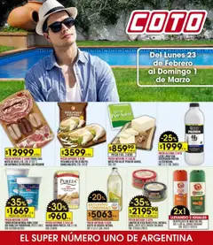 Vista previa Coto - Ofertas válido desde el 23.02.2026