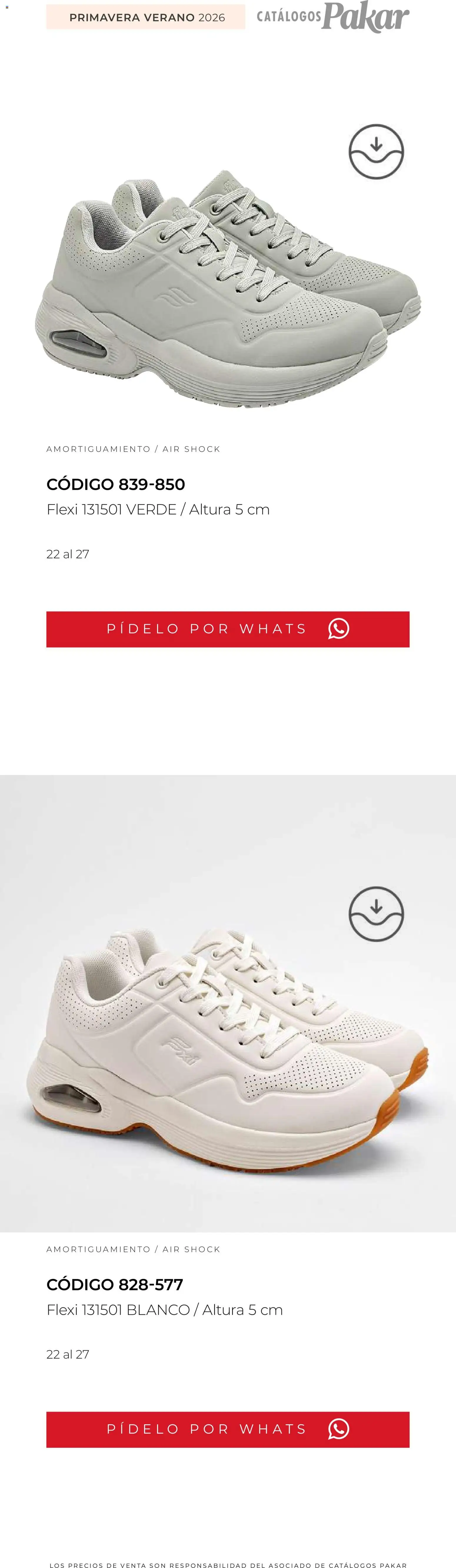 Nuevas ofertas de SC Pakar válidas en toda la República Mexicana desde el 04.03.2026. ¡Encuentra las mejores ofertas en SC Pakar catálogo Flexi PV26! | Página: 126