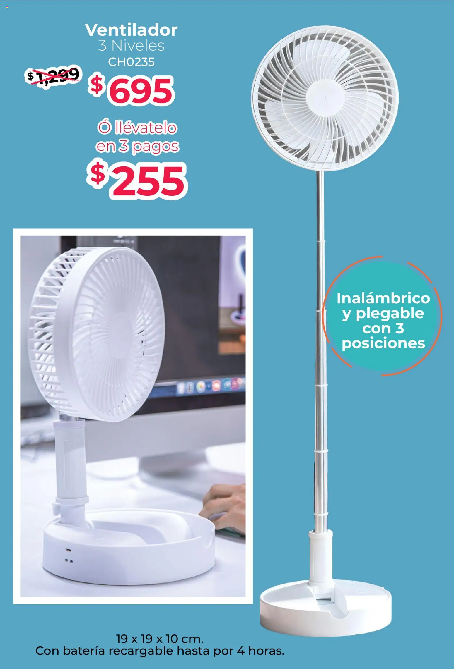 Nuevas ofertas de Colchas Concord válidas en toda la República Mexicana desde el 01.01.2026. ¡Encuentra las mejores ofertas en Colchas Concord catálogo! | Página: 109 | Productos: Ventilador, Batería