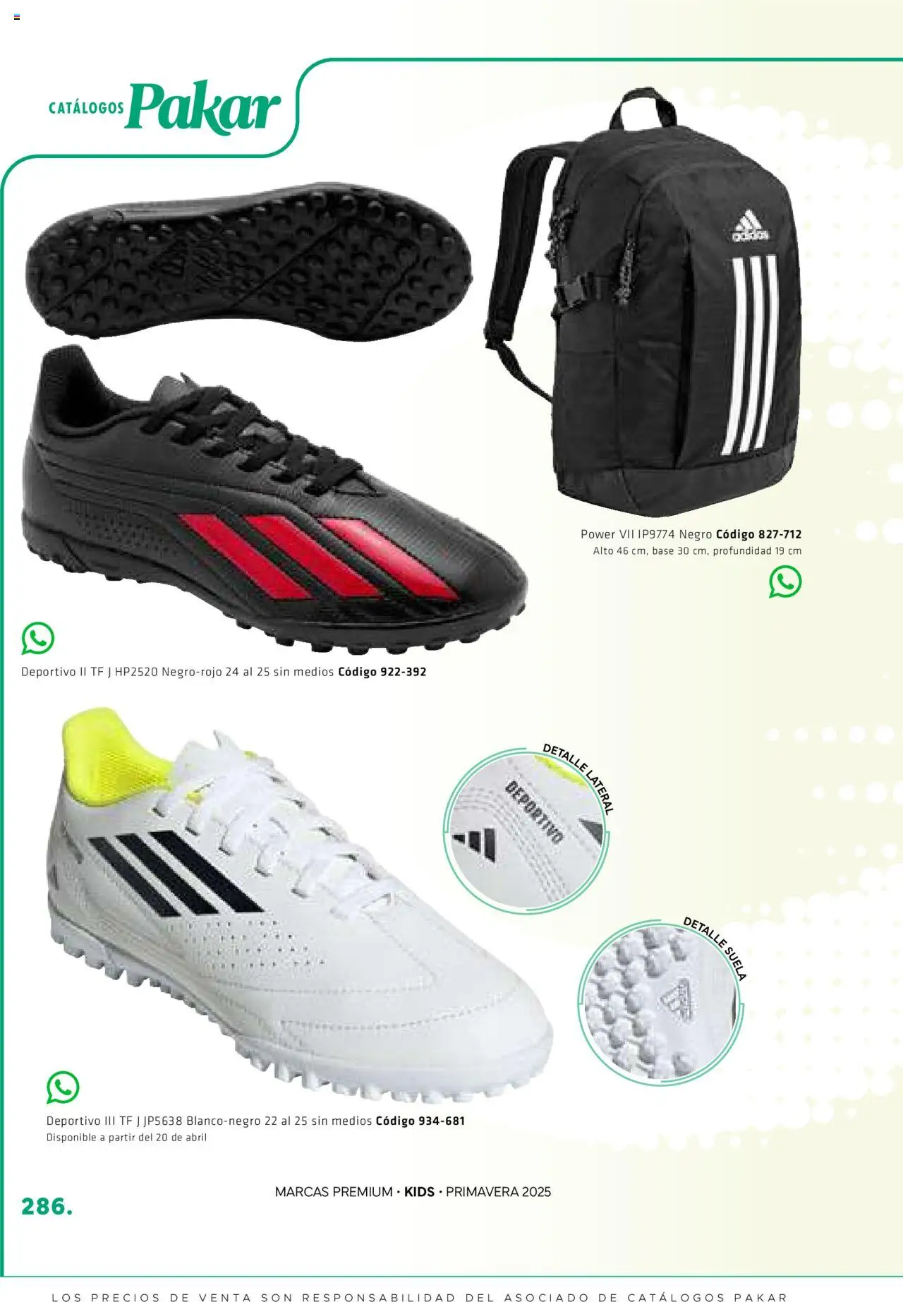 Nuevas ofertas de SC Pakar válidas en toda la República Mexicana desde el 28.02.2025. ¡Encuentra las mejores ofertas en SC Pakar catálogo Premium - Kids! | Página: 286