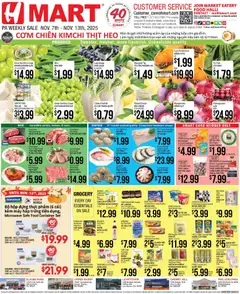 Preview of Hmart weekly ads valid from 07.11.2025