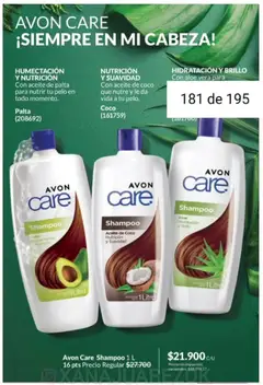 Vista previa Catálogo AVON Campaña 1/2026 válido desde el 01.01.2026 | Página: 170