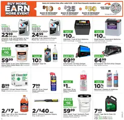 Preview of Mills Fleet Farm weekly ads valid from 23.03.2026 | Page: 24 | Products: Oil, Windshield, Motor Oil, Carburetor