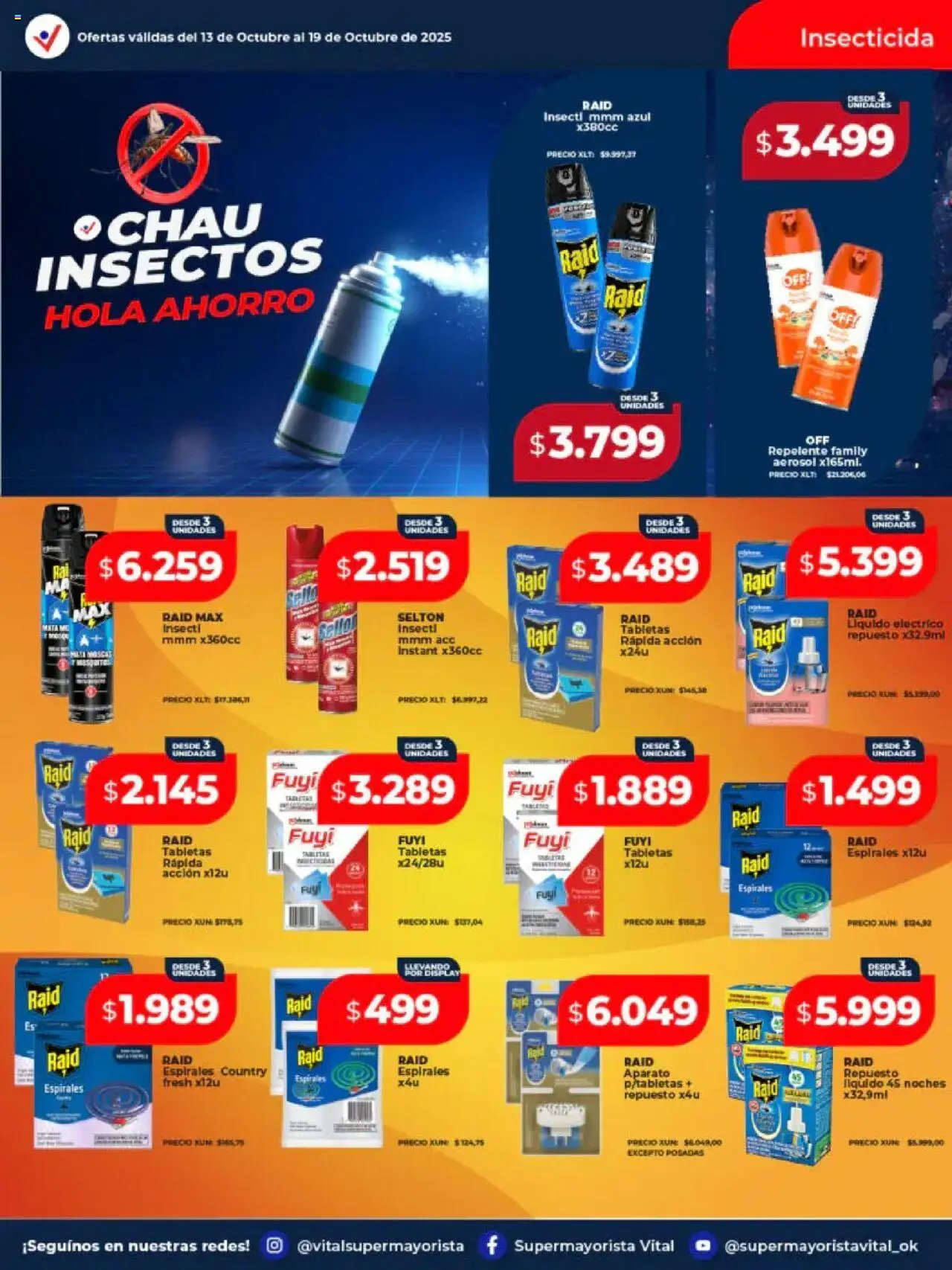 Vital - Ofertas │ válido desde el 13.10.2025 | Página: 12 | Productos: Repelente, Insecticida