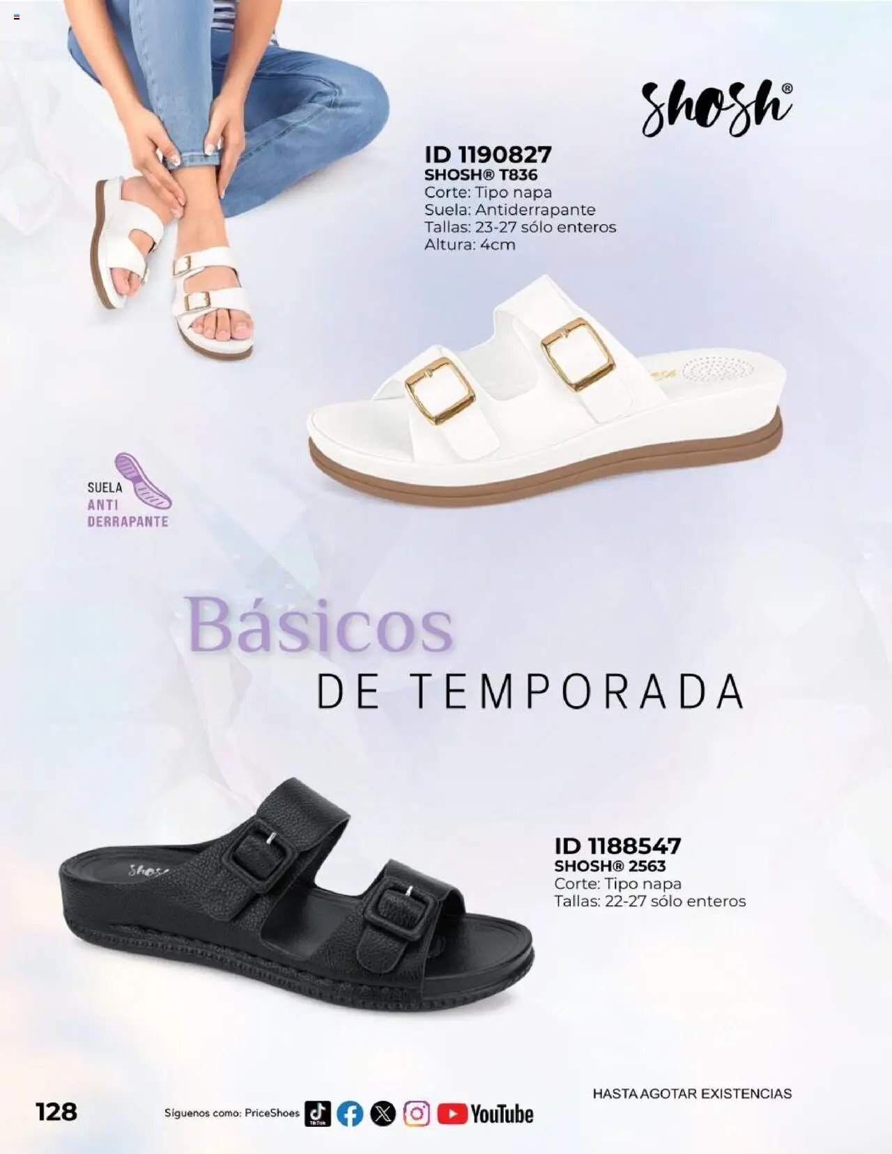 Nuevas ofertas de Price Shoes válidas en toda la República Mexicana desde el 19.10.2025. ¡Encuentra las mejores ofertas en Price Shoes catálogo Exclusivos 2025! | Página: 128