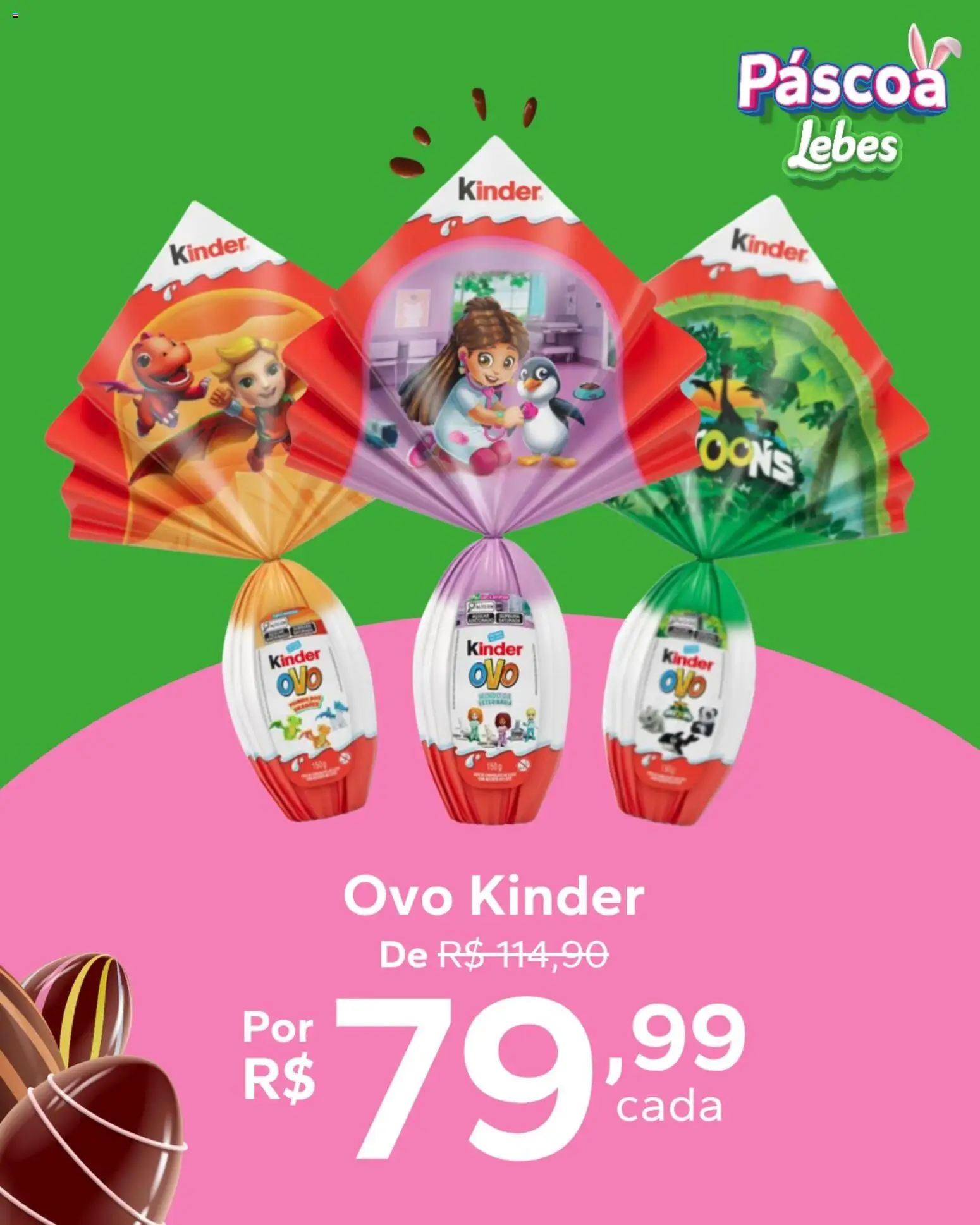 Lebes Folheto - válido de 03.04.2026 | Página: 4 | Produtos: Kinder ovo