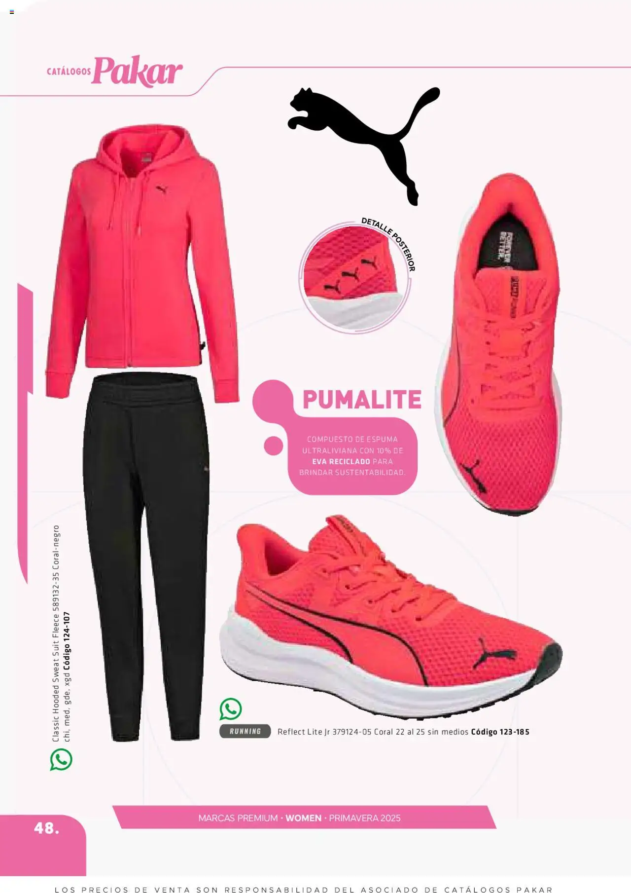 Nuevas ofertas de SC Pakar válidas en toda la República Mexicana desde el 06.03.2025. ¡Encuentra las mejores ofertas en SC Pakar catálogo Women! | Página: 48 | Productos: Espuma
