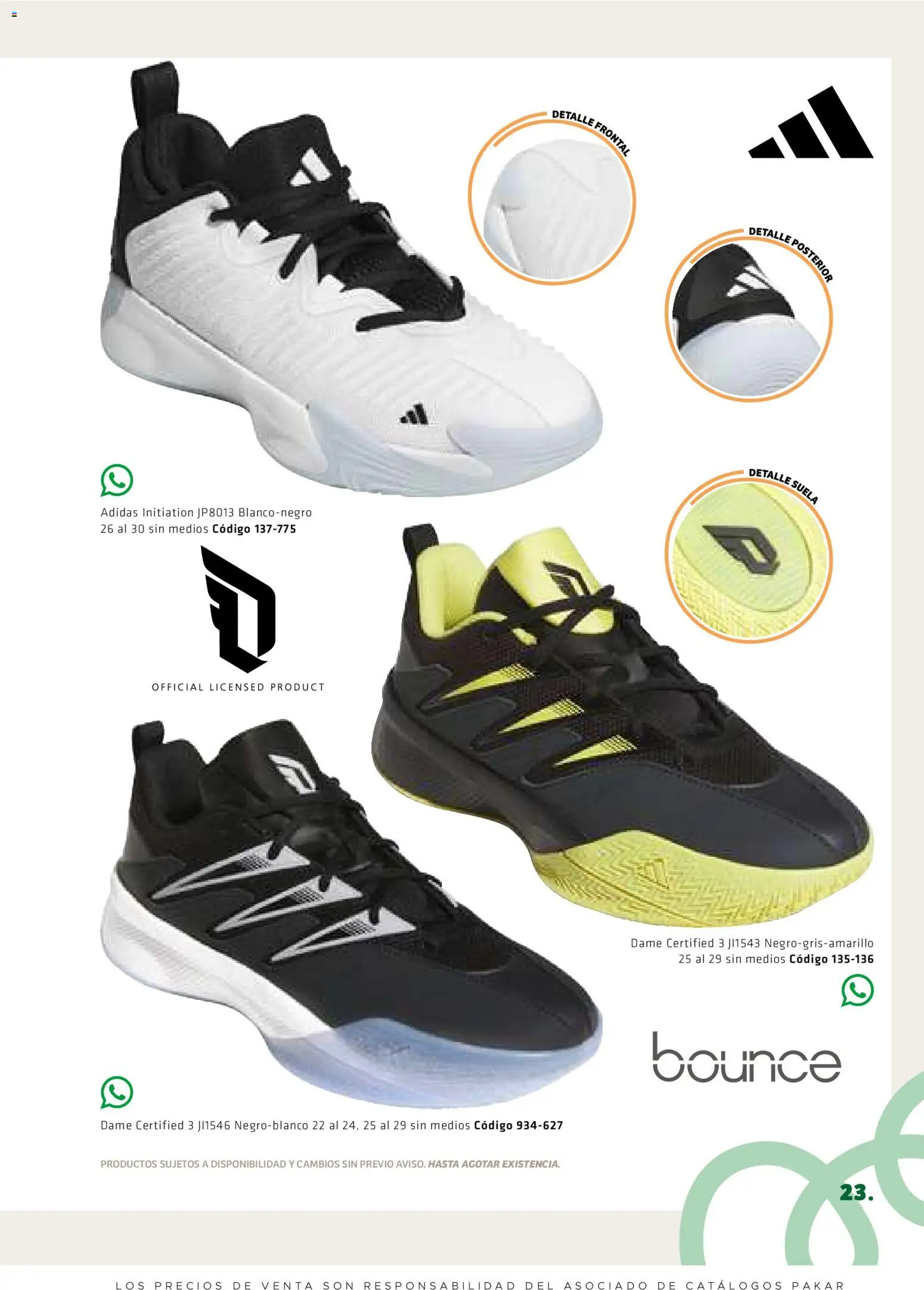 Nuevas ofertas de SC Pakar válidas en toda la República Mexicana desde el 27.02.2026. ¡Encuentra las mejores ofertas en SC Pakar catálogo Premium Men Tomo 1! | Página: 23