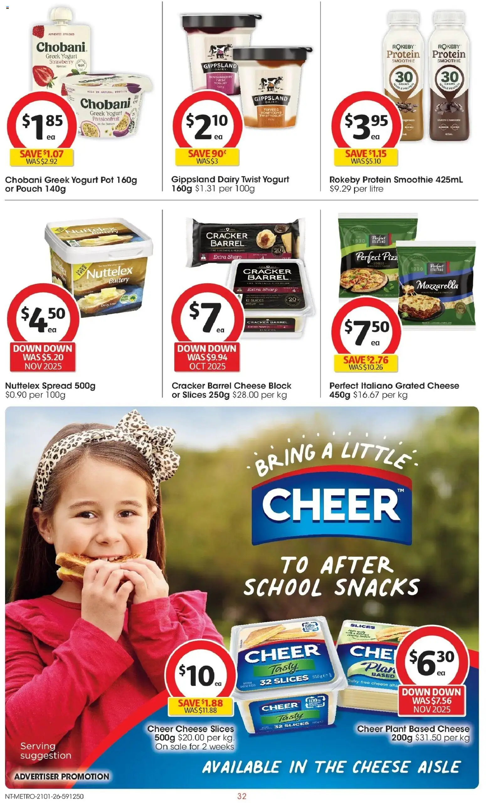 Coles catalogue - valid from 21.01.2026 | Page: 32 | Products: Pot, Plant, Dairy, Passionfruit