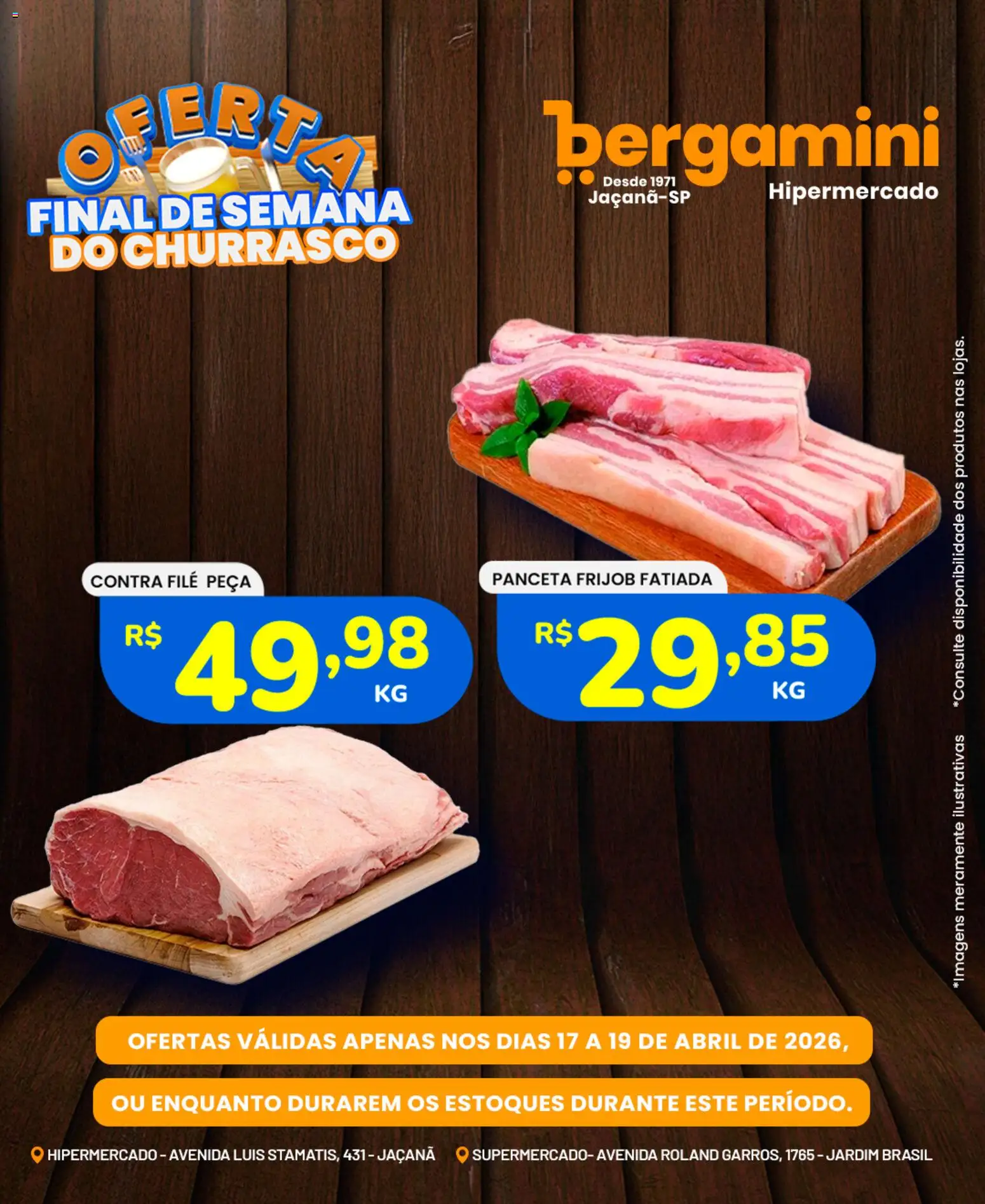 Supermercado Bergamini Folheto - válido de 17.04.2026 | Página: 2 | Produtos: Contra filé