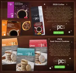 Price Chopper Celebrating 10 Years Fresh - valid from 15.09.2025 | Page: 5 | Products: Cherries, Coffee, Cookies, Cinnamon Roll