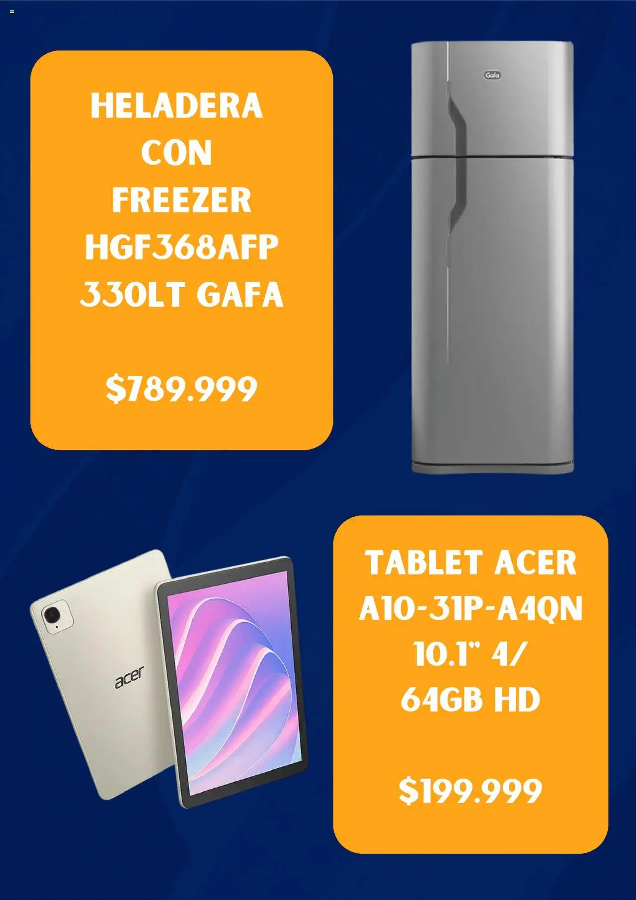 Cetrogar catálogo │ válido desde el 25.08.2025 | Página: 2 | Productos: Heladera, Tablet, Freezer