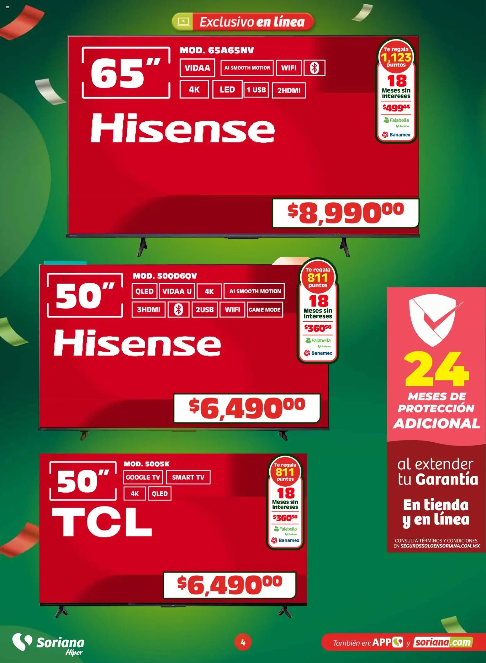 Nuevas ofertas de Soriana válidas en toda la República Mexicana desde el 15.04.2026. ¡Encuentra las mejores ofertas en Soriana En México apoyamos con todo Híper! | Página: 4 | Productos: Usb, Té