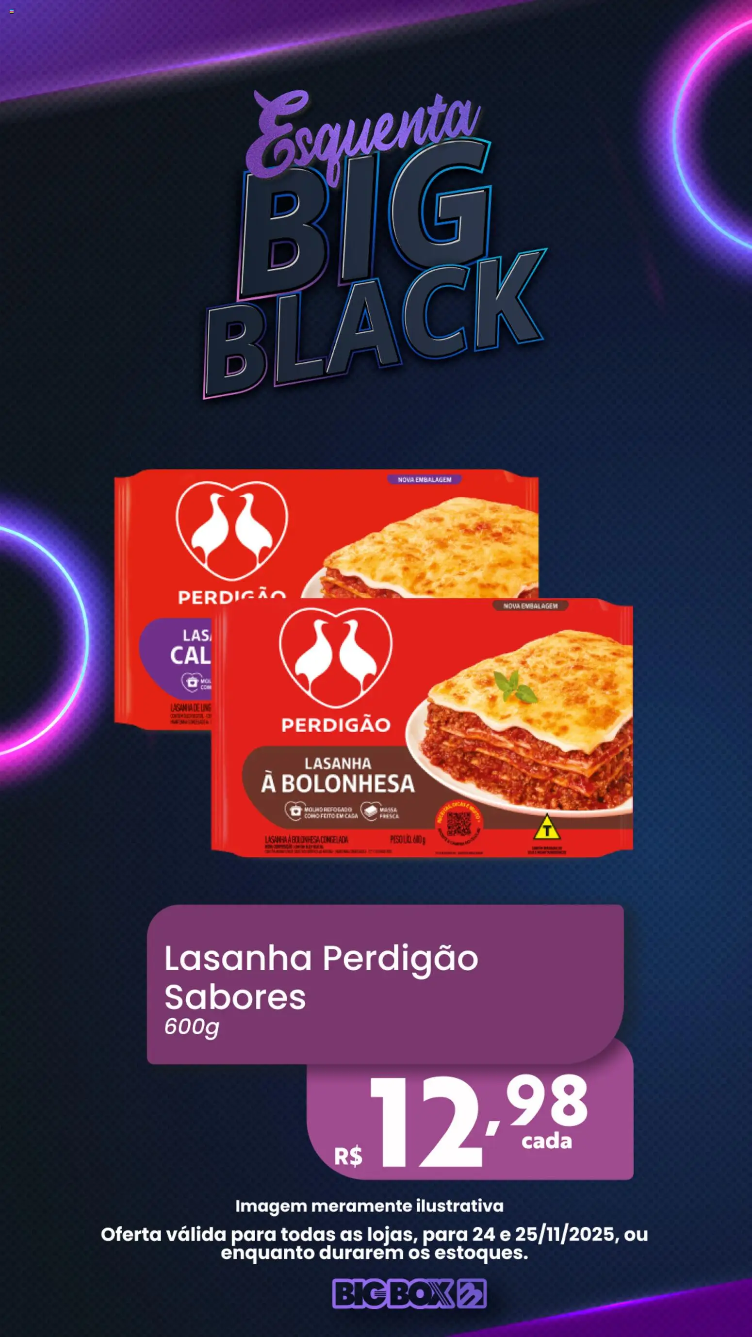 Big Box Folheto - válido de 24.11.2025 | Página: 7 | Produtos: Massa, Lasanha