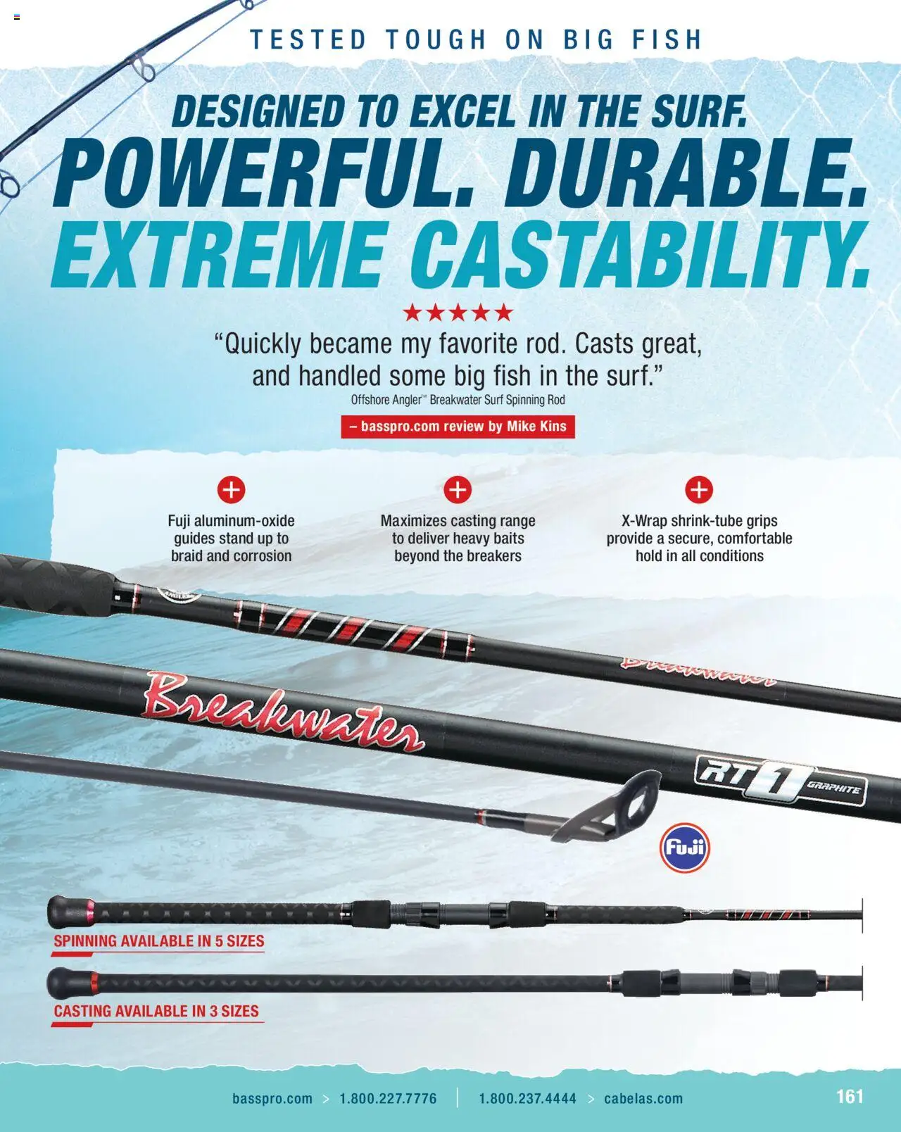 Cabela's Saltwater Specialist 25 - valid from 01.01.2025 | Page: 161 | Products: Fish, Rod