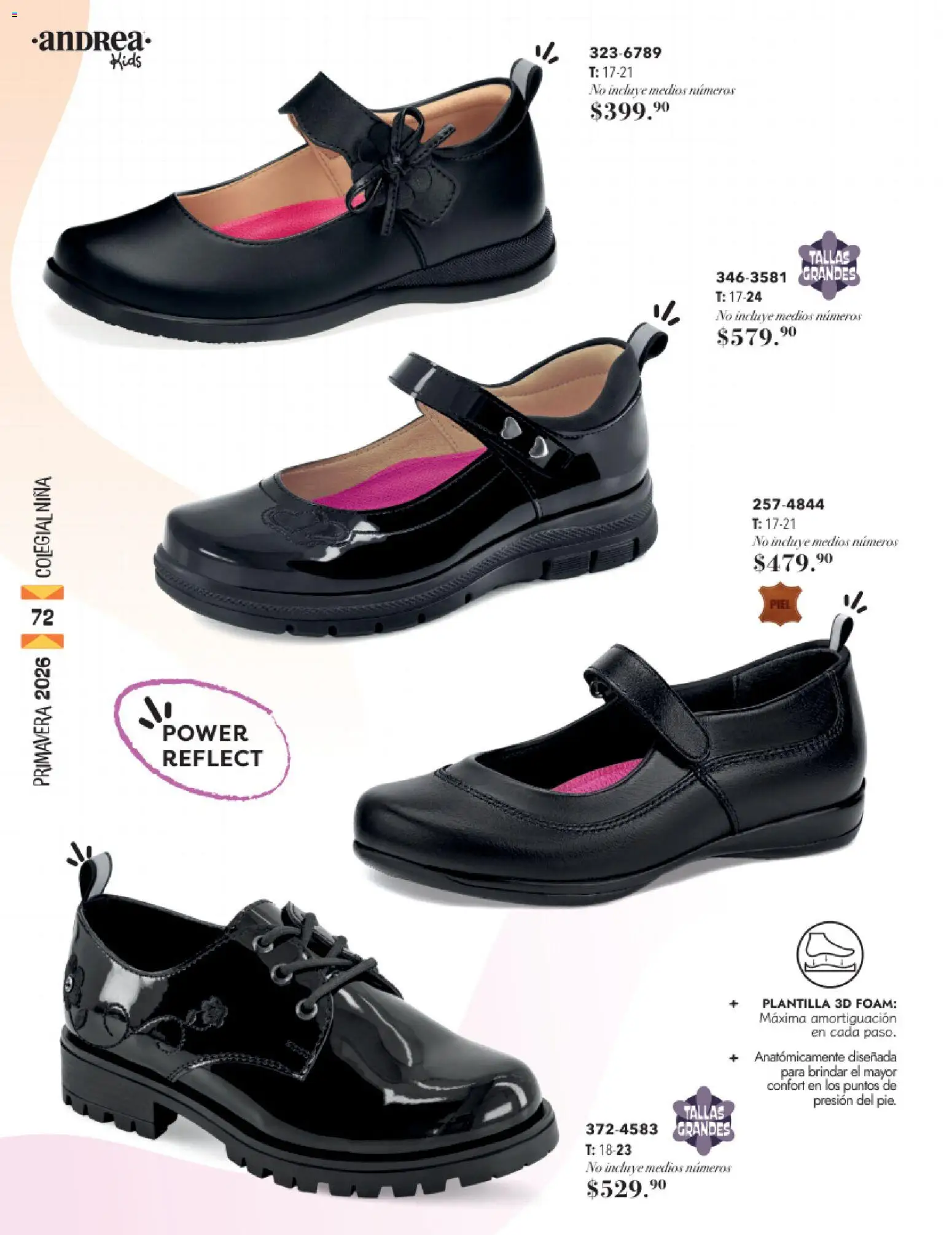 Nuevas ofertas de Andrea válidas en toda la República Mexicana desde el 25.01.2026. ¡Encuentra las mejores ofertas en Andrea catálogo Infantil! | Página: 72