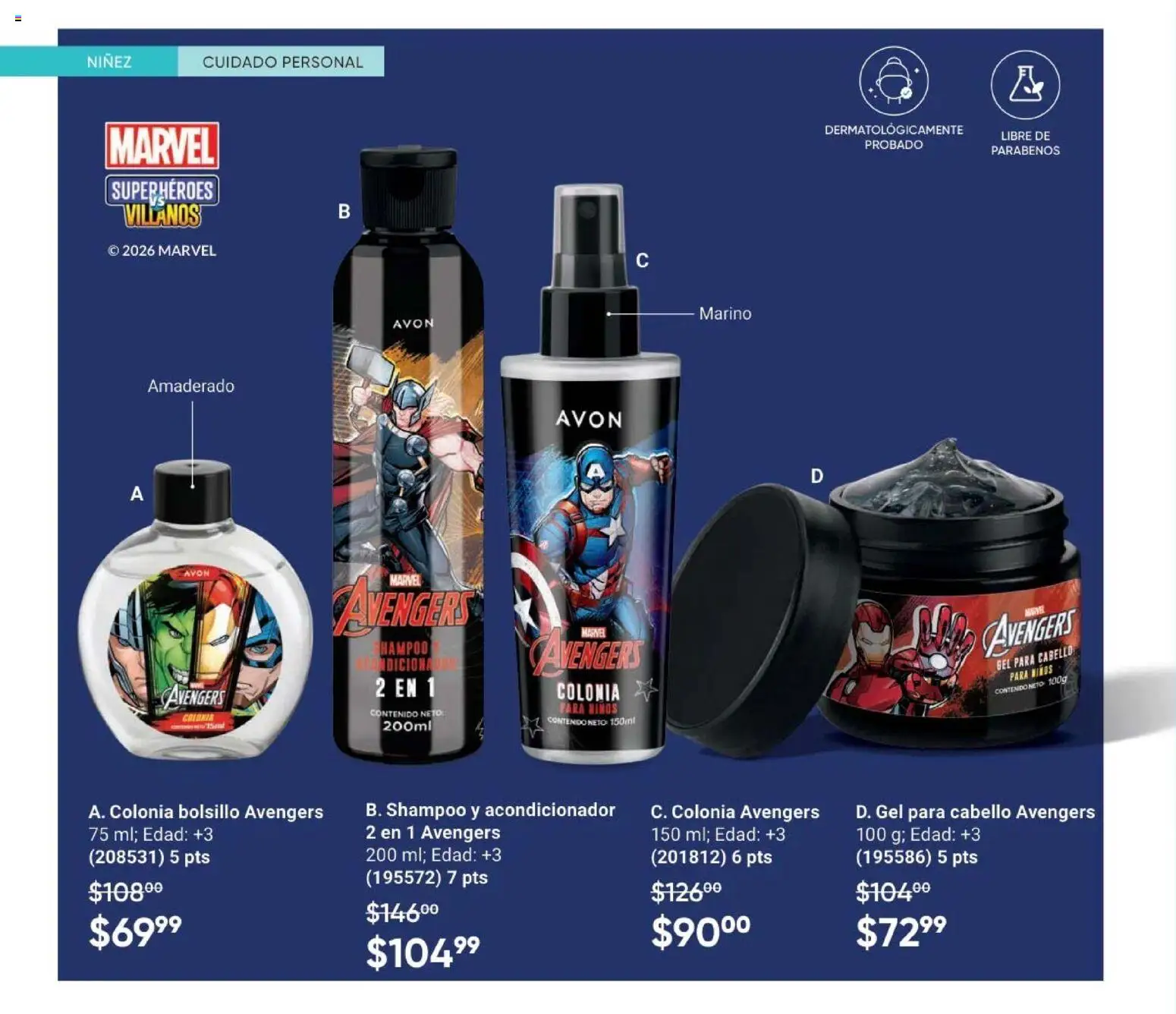 Nuevas ofertas de AVON válidas en toda la República Mexicana desde el 30.01.2026. ¡Encuentra las mejores ofertas en AVON Casa & Estilo 3 2026! | Página: 140 | Productos: Acondicionador