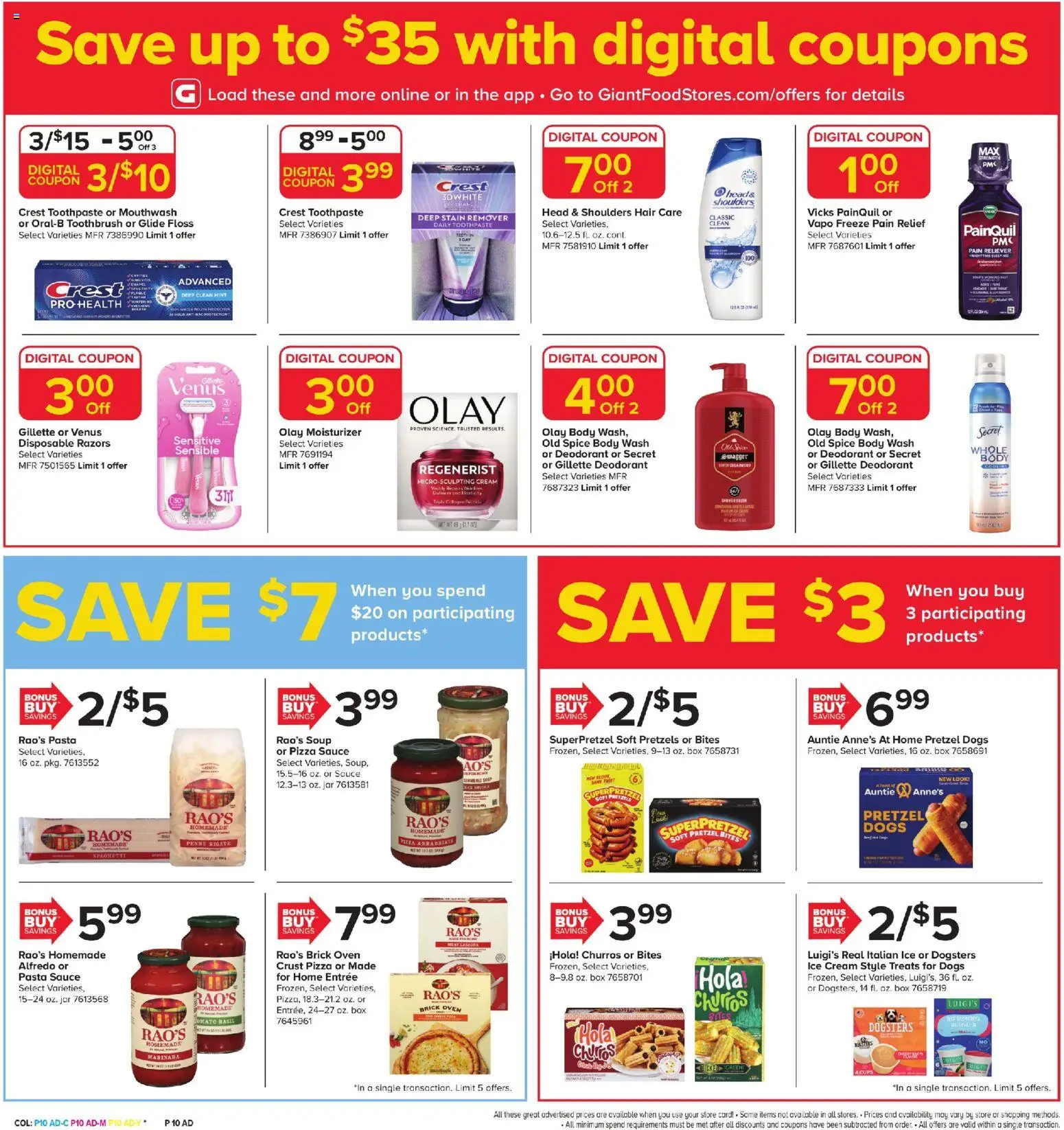 Giant Weekly Ad - valid from 03.04.2026 | Page: 8 | Products: Box, Toothpaste, Toothbrush, Sauce