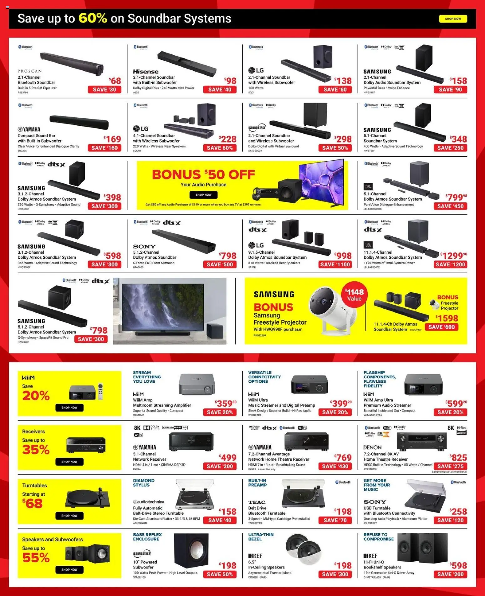 Visions flyer valid from 20.11.2025 | Page: 6 | Products: Belt, Tv, Audio