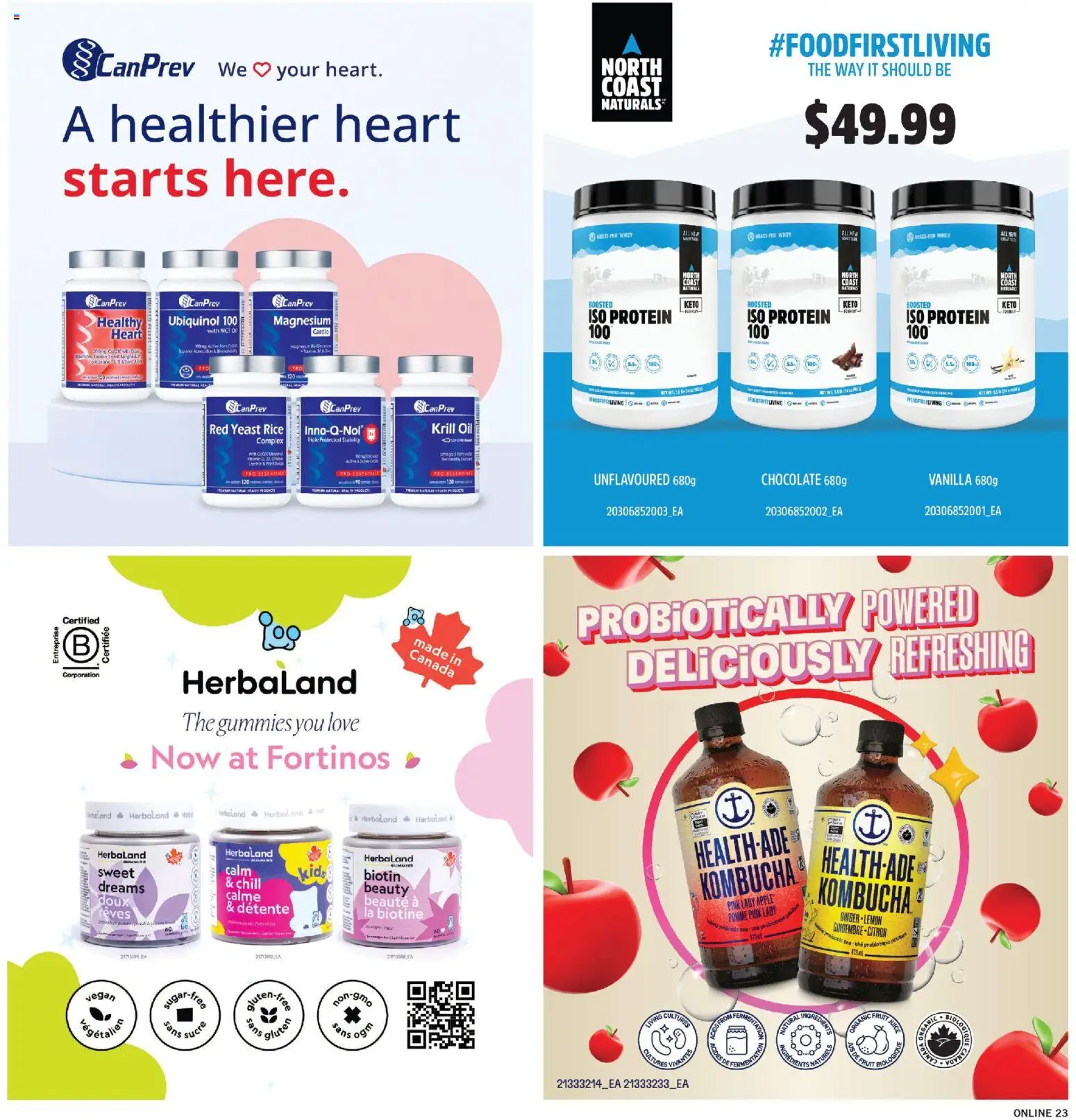 Fortinos flyer valid from 19.02.2026 | Page: 22 | Products: Rice, Tea, Chocolate, Juice