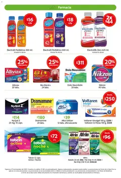Vista previa de Farmacias Unión catálogo, nuevo folleto de la tienda, válido en México a partir del 01.12.2025 | Página: 9 | Productos: Fresa, Manzana, Uva, Tableta