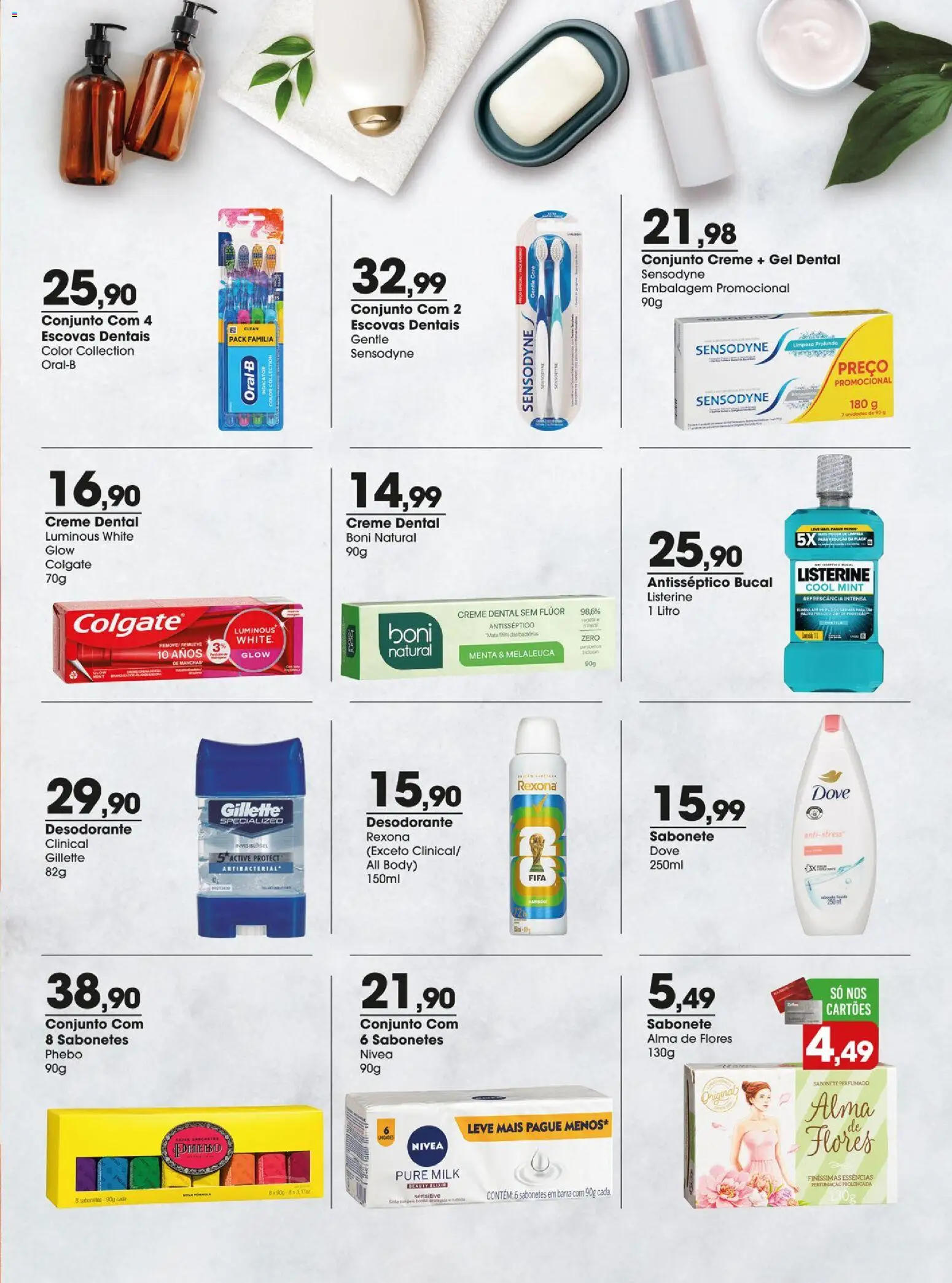 Zaffari Folheto - válido de 28.04.2026 | Página: 23 | Produtos: Desodorante, Creme, Creme dental, Body