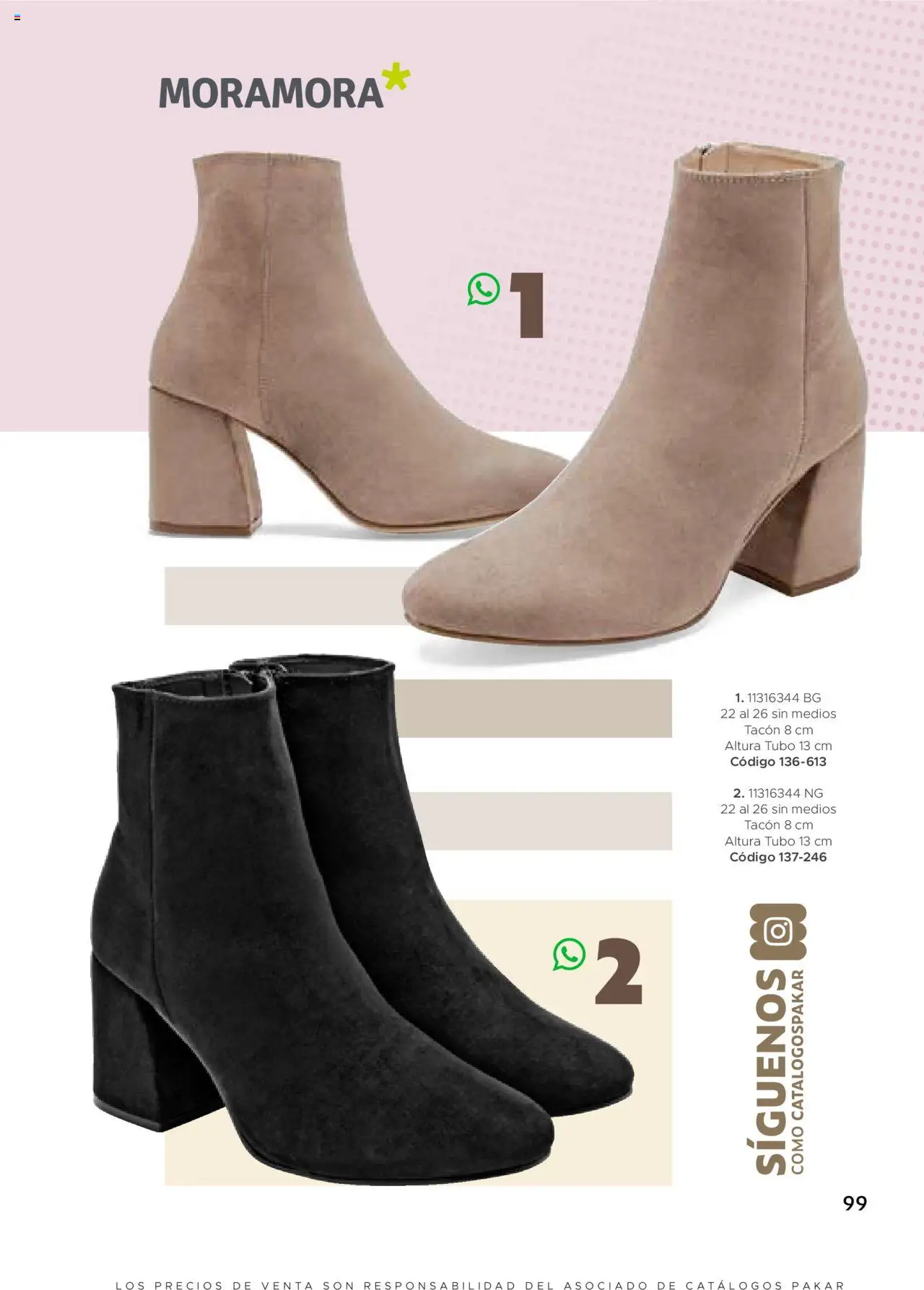 Nuevas ofertas de SC Pakar válidas en toda la República Mexicana desde el 24.07.2025. ¡Encuentra las mejores ofertas en SC Pakar - Catálogo Bota! | Página: 99