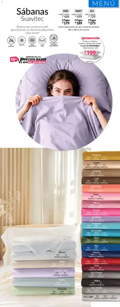 Vista previa de Colchas Concord catálogo, nuevo folleto de la tienda, válido en México a partir del 01.05.2026 | Página: 145