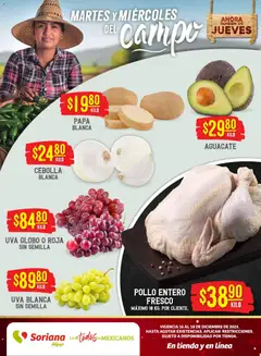Vista previa de Soriana - Martes y Miércoles del Campo Híper: Juárez, nuevo folleto de la tienda, válido en México a partir del 16.12.2025