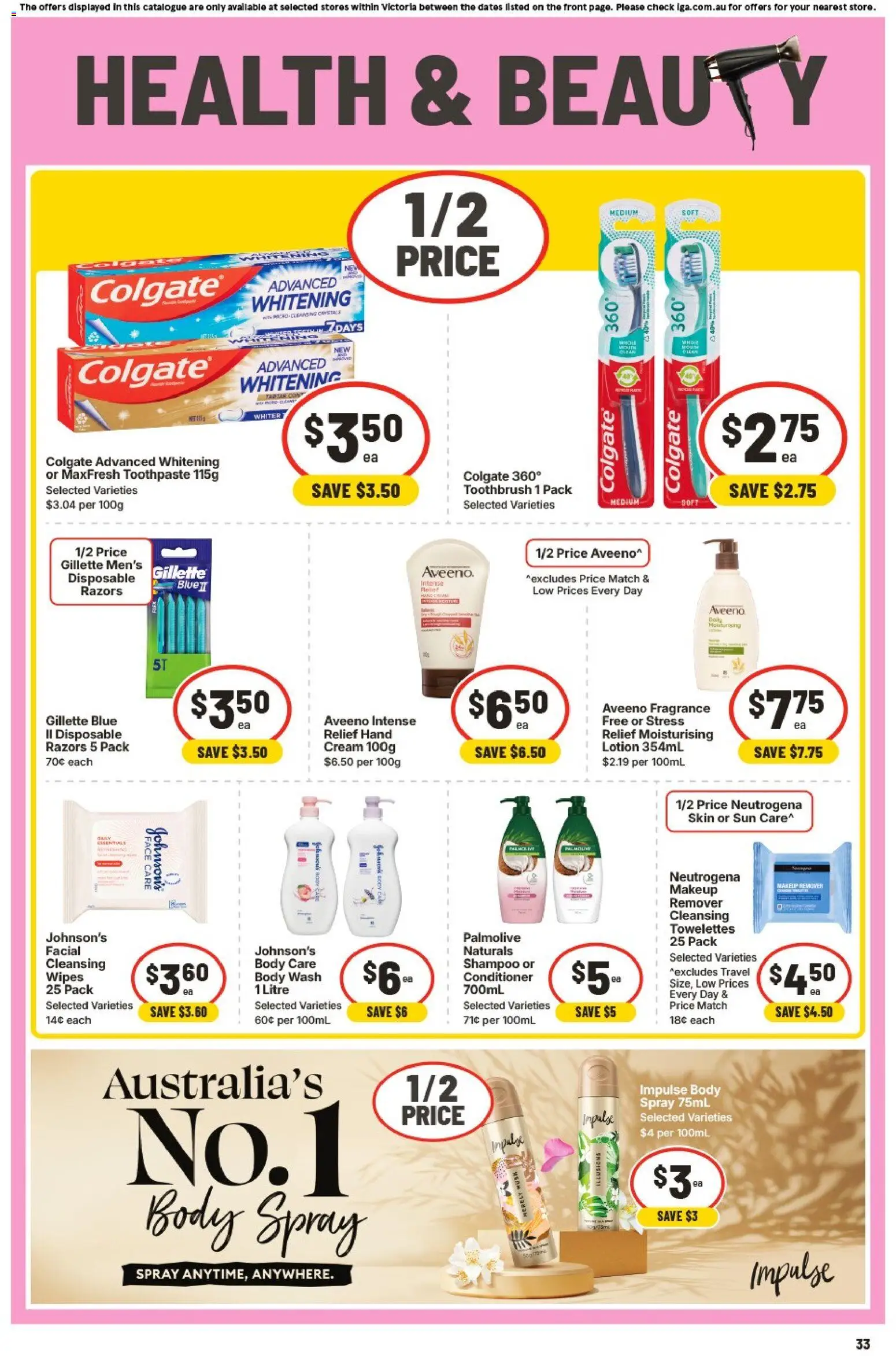 IGA catalogue - valid from 25.02.2026 | Page: 35 | Products: Household, Fragrance, Nappies, Batteries