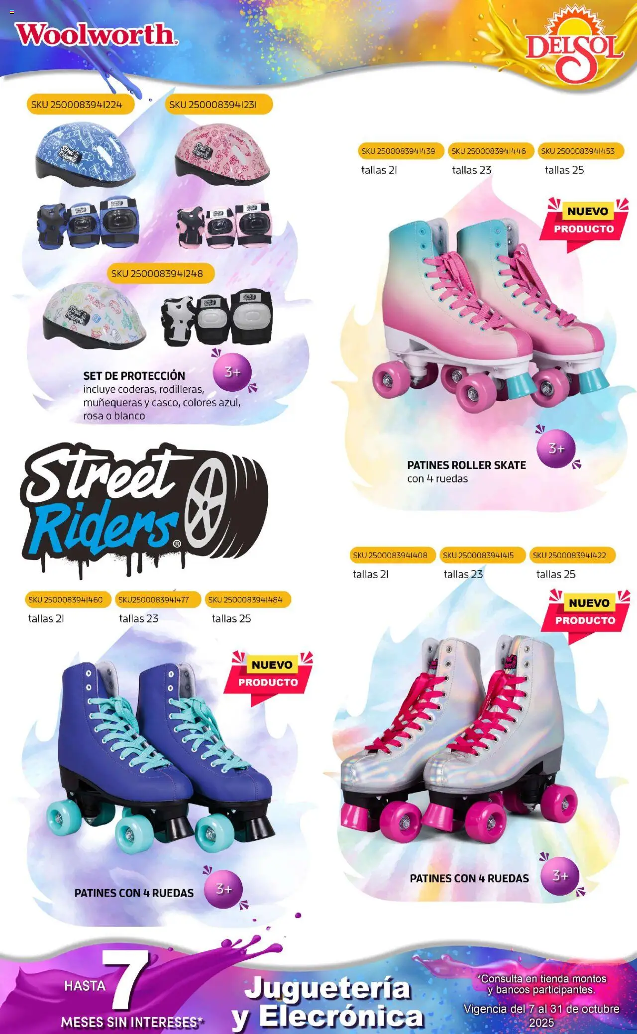 Nuevas ofertas de Del Sol y Woolworth válidas en toda la República Mexicana desde el 07.10.2025. ¡Encuentra las mejores ofertas en Del Sol y Woolworth - Catálogo Castillo Del Juguete! | Página: 206
