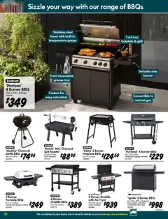 Bunnings Warehouse catalogue - valid from 10.09.2025 | Page: 22 | Products: Portable, Grill, Iron, Thermometer